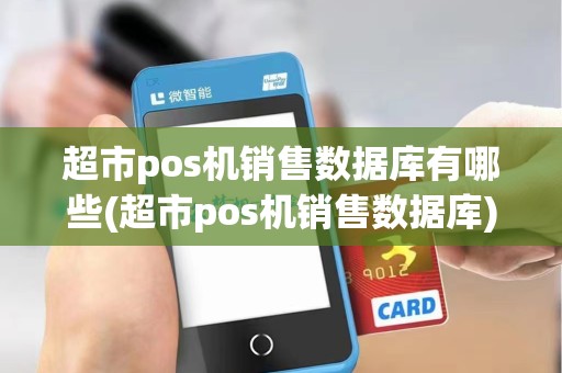 超市pos机销售数据库有哪些(超市pos机销售数据库) 超市pos机销售数据库有哪些(超市pos机销售数据库)