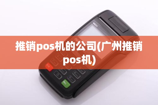 推销pos机的公司(广州推销pos机)