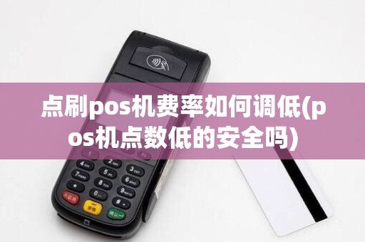 点刷pos机费率如何调低(pos机点数低的安全吗)