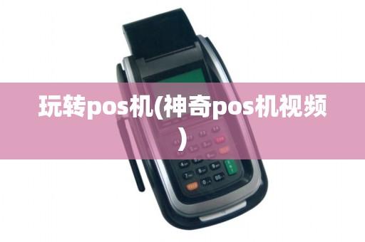 玩转pos机(神奇pos机视频)