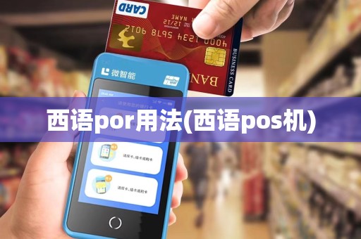 西语por用法(西语pos机)