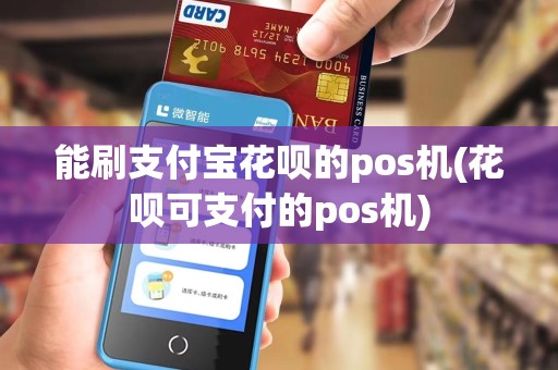 能刷支付宝花呗的pos机(花呗可支付的pos机)