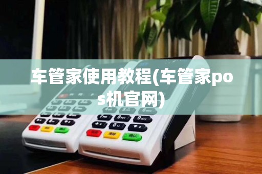 车管家使用教程(车管家pos机官网)