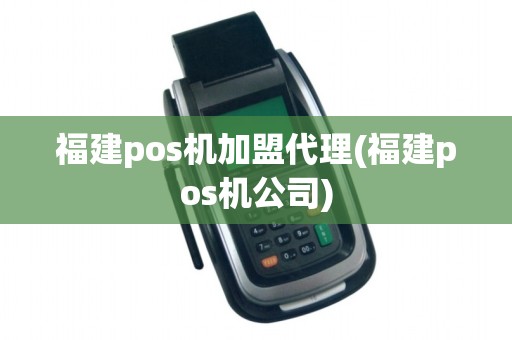 福建pos机加盟代理(福建pos机公司)