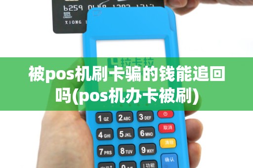被pos机刷卡骗的钱能追回吗(pos机办卡被刷)