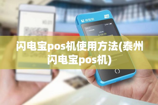 闪电宝pos机使用方法(泰州闪电宝pos机)