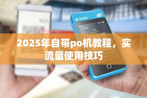 2025年自带po机教程,实流量使用技巧