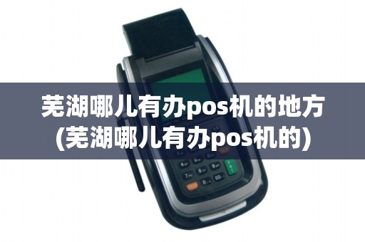 芜湖哪儿有办pos机的地方(芜湖哪儿有办pos机的)