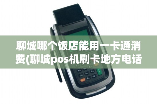聊城哪个饭店能用一卡通消费(聊城pos机刷卡地方电话查询)