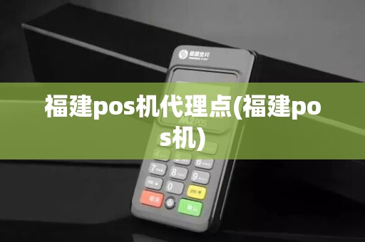 福建pos机代理点(福建pos机)