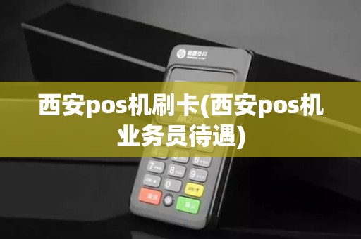 西安pos机刷卡(西安pos机业务员待遇)