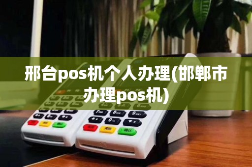 邢台pos机个人办理(邯郸市办理pos机)