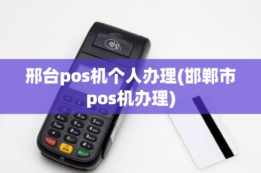 邢台pos机个人办理(邯郸市pos机办理)