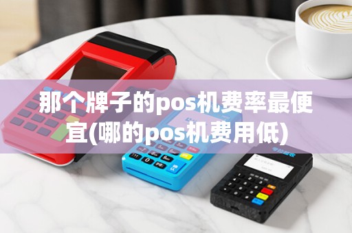 那个牌子的pos机费率最便宜(哪的pos机费用低)