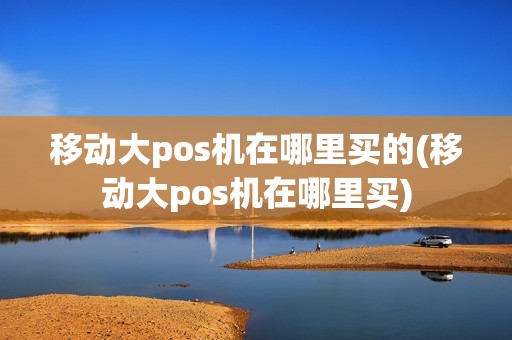 移动大pos机在哪里买的(移动大pos机在哪里买)