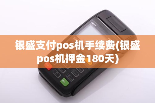 银盛支付pos机手续费(银盛pos机押金180天)