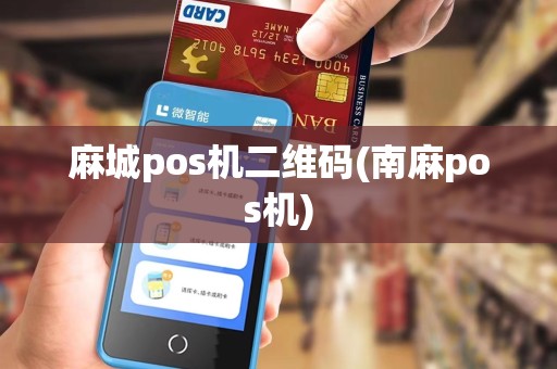 麻城pos机二维码(南麻pos机)