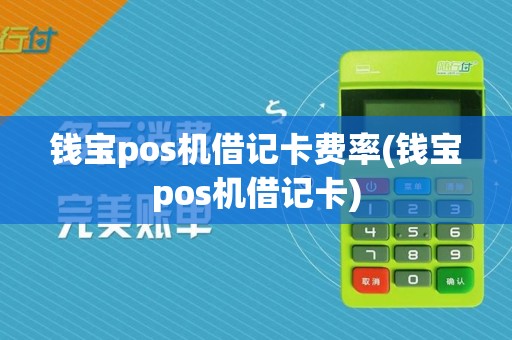 钱宝pos机借记卡费率(钱宝pos机借记卡)