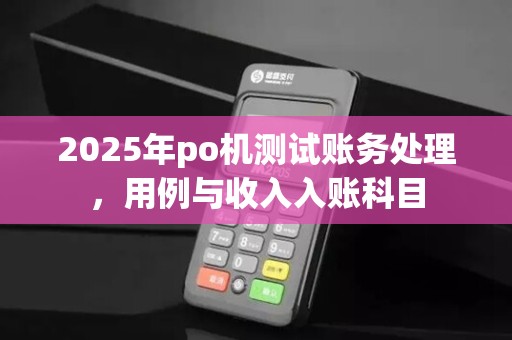 2025年po机测试账务处理，用例与收入入账科目