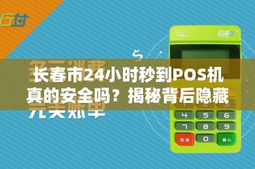 长春市24小时秒到POS机真的安全吗?揭秘背后隐藏的3大风险!