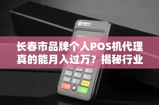 长春市品牌个人POS机代理真的能月入过万？揭秘行业内幕与避坑指南！