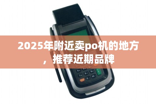 2025年附近卖po机的地方,推荐近期品牌