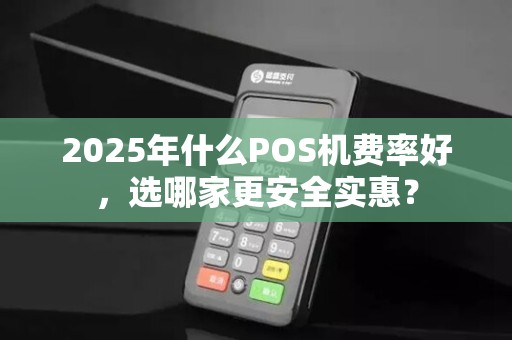 2025年什么POS机费率好,选哪家更安全实惠?