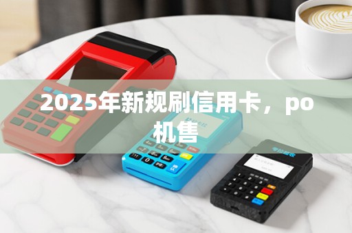 2025年新规刷信用卡,po机售