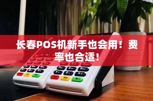 长春POS机新手也会用！费率也合适！
