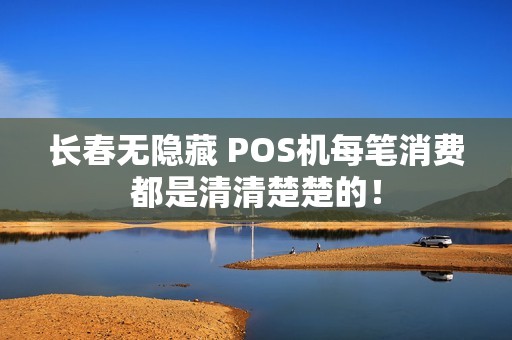 长春无隐藏 POS机每笔消费都是清清楚楚的！