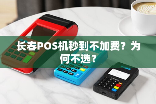 长春POS机秒到不加费？为何不选？
