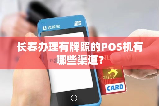 长春办理有牌照的POS机有哪些渠道?