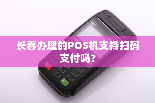 长春办理的POS机支持扫码支付吗?