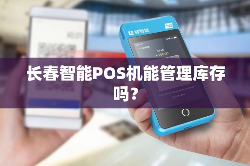 长春智能POS机能管理库存吗?