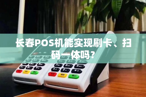 长春POS机能实现刷卡、扫码一体吗?
