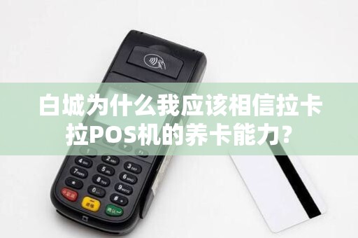 白城为什么我应该相信拉卡拉POS机的养卡能力?