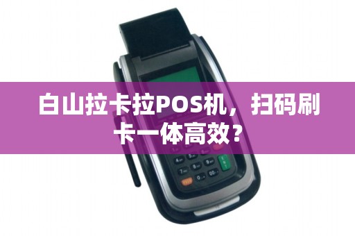 白山拉卡拉POS机，扫码刷卡一体高效？