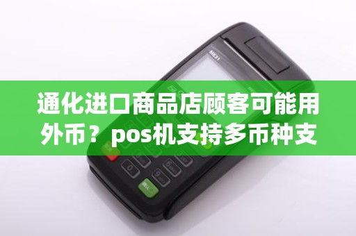 通化进口商品店顾客可能用外币？pos机支持多币种支付吗？
