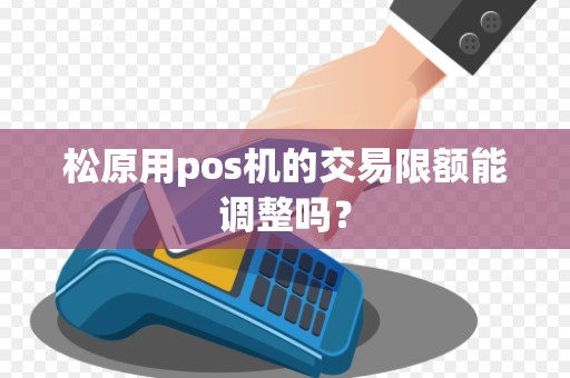 松原用pos机的交易限额能调整吗?