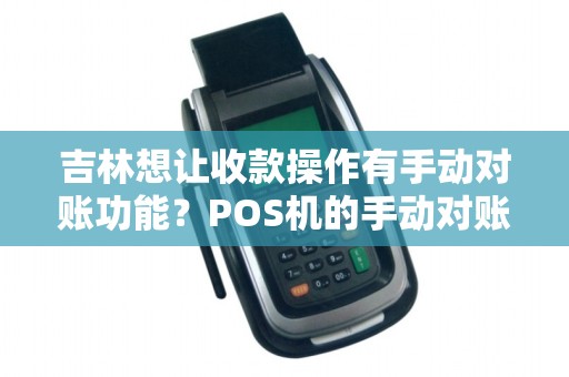 吉林想让收款操作有手动对账功能？POS机的手动对账支持吗？