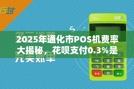 2025年通化市POS机费率大揭秘，花呗支付0.3%是真的吗？上门安装背后有猫腻？
