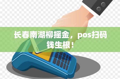 长春南湖柳摇金，pos扫码钱生根！