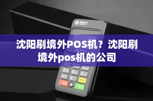 沈阳刷境外POS机?沈阳刷境外pos机的公司
