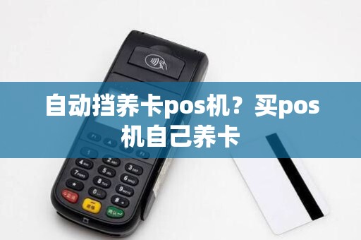 自动挡养卡pos机?买pos机自己养卡