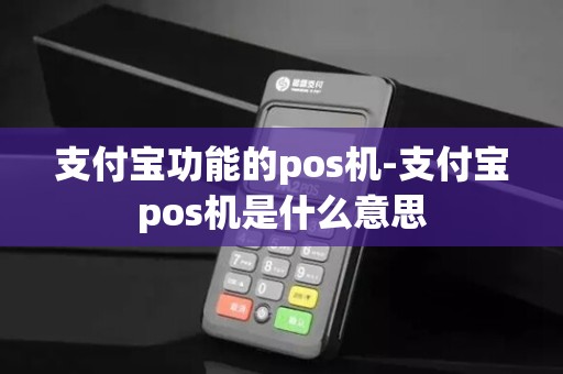 支付宝功能的pos机-支付宝pos机是什么意思