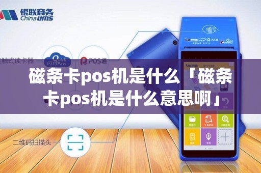 磁条卡pos机是什么「磁条卡pos机是什么意思啊」