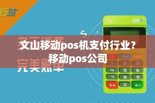 文山移动pos机支付行业？移动pos公司