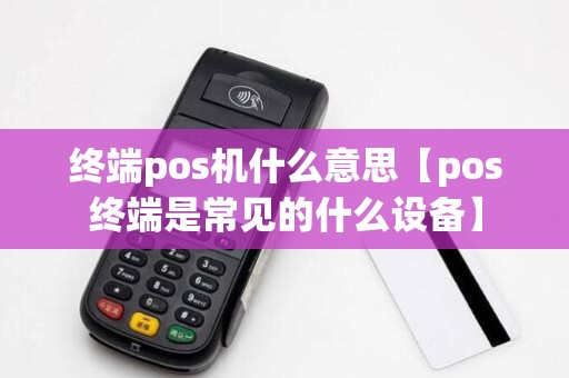 终端pos机什么意思【pos终端是常见的什么设备】