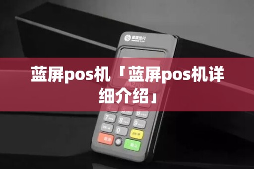 蓝屏pos机「蓝屏pos机详细介绍」
