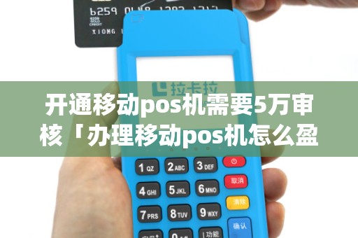 开通移动pos机需要5万审核「办理移动pos机怎么盈利」